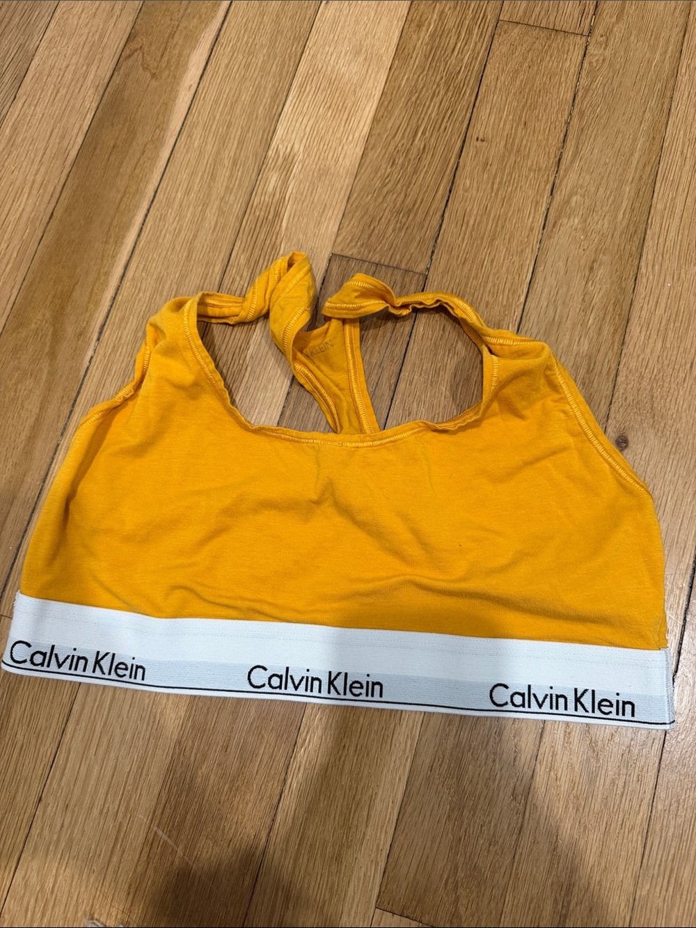 Calvin Klein Yellow bralette